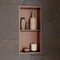 Alfi Brand 12" x 24" Brushed Copper PVD Stainless Steel Double Shelf Shower Niche ABNP1224-BC - alternate 1